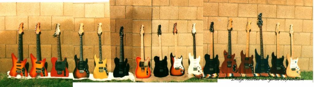 Glen Yunker's Guitars