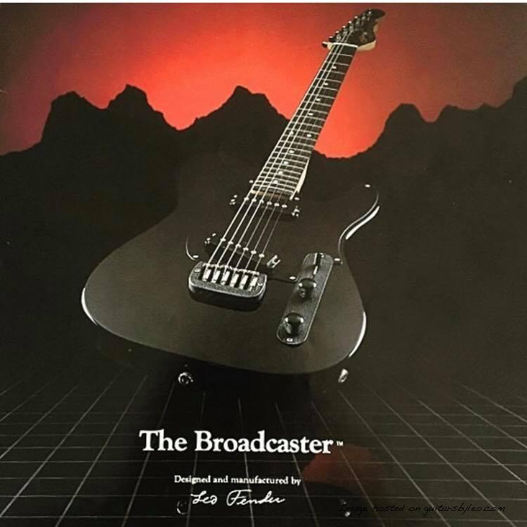 G&L Broadcaster ad from 1985