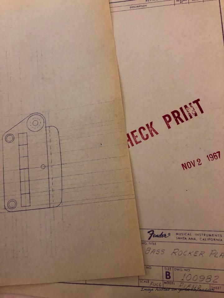 Leo Fender’s earliest known drawings of his Dual Fulcrum vibrato concept-2