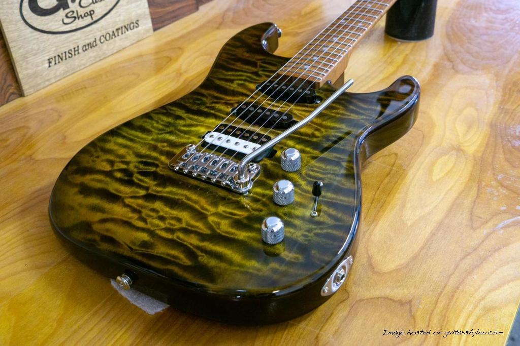 Custom Legacy HSS RMC with a Premium Quilted Maple Top in Antique Brown Burst-1