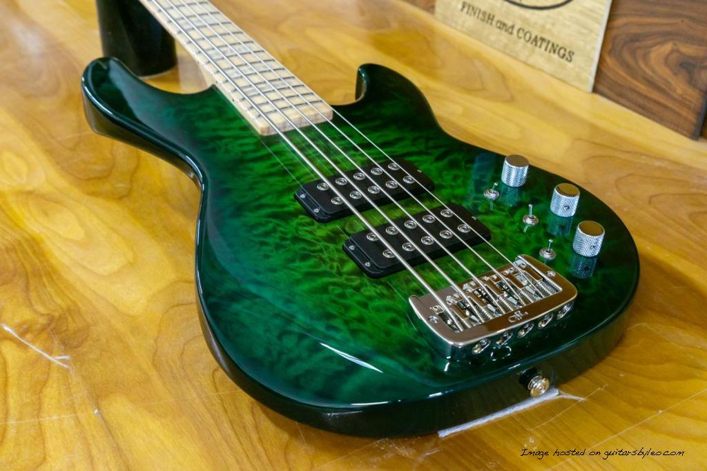 Custom Shop L•2500 in Dragon Burst over a Premium Quilted Maple top, Swamp Ash body-2