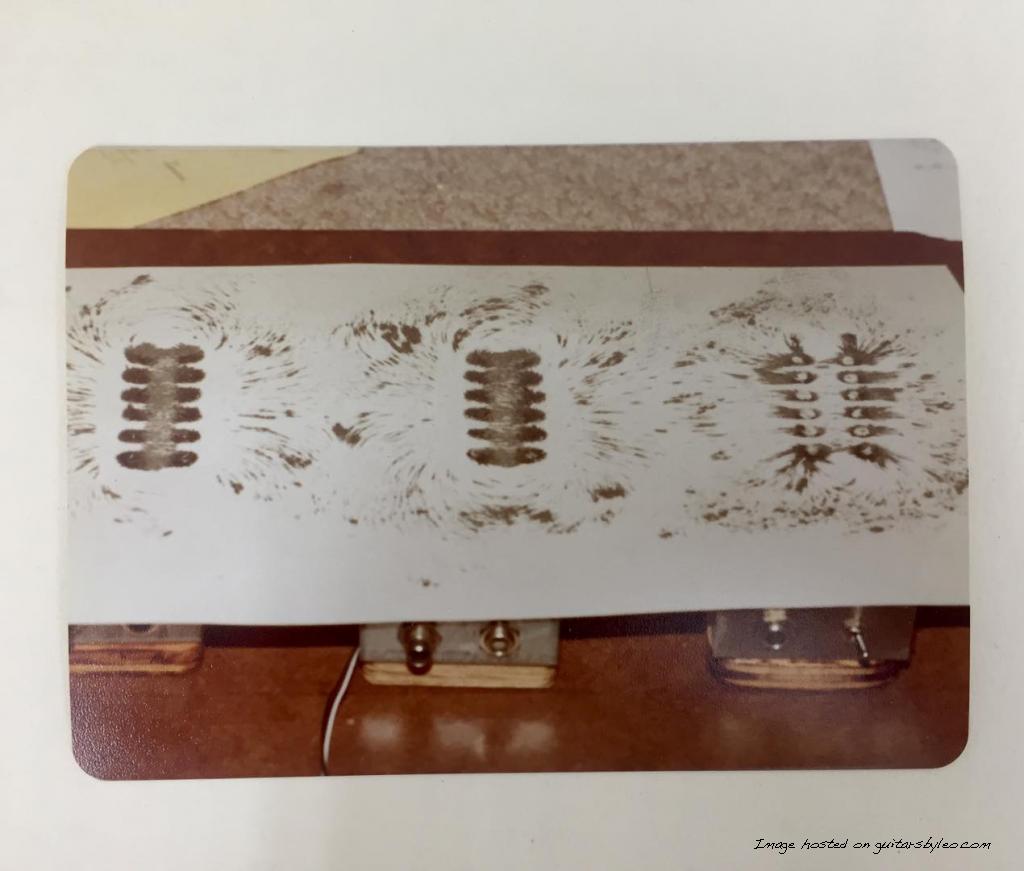 1979 design, Leo Fender’s prototype Magnetic Field Design humbuckers