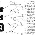 ASAT Bass, L-2000, L-2500 Controls Diagram