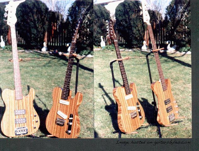 Anonymous 1995 ASAT Bass (zebrawood)