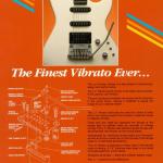 1987 Leo Fender Fine Tuner Vibrato Ad Slick