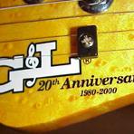 Tim Page's 2000 20th Anniversary ASAT 1 of 50 - headstock closeup