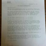 1993 Commemorative Letter