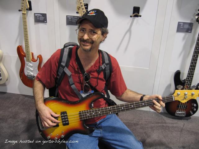 Jim (aka spideyjg) with a Rustic  L-2000 bass