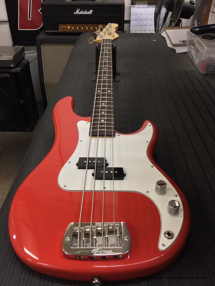 LB-100 in Fullerton Red Parchment guard