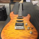 Legacy HSS RMC in Honeyburst Frost over quilted maple on swamp ash