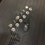 matching headstock in Jet Black Frost
