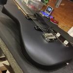 ASAT Special in Jet Black Frost with contours