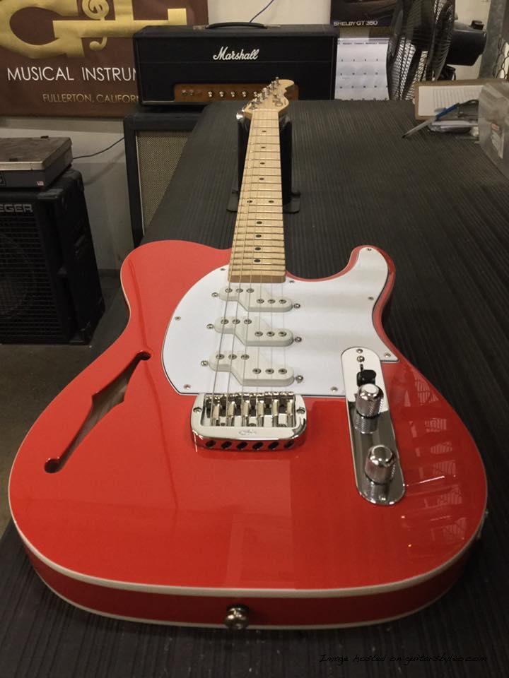 ASAT Z-3 SH in Fullerton Red with double-bound body