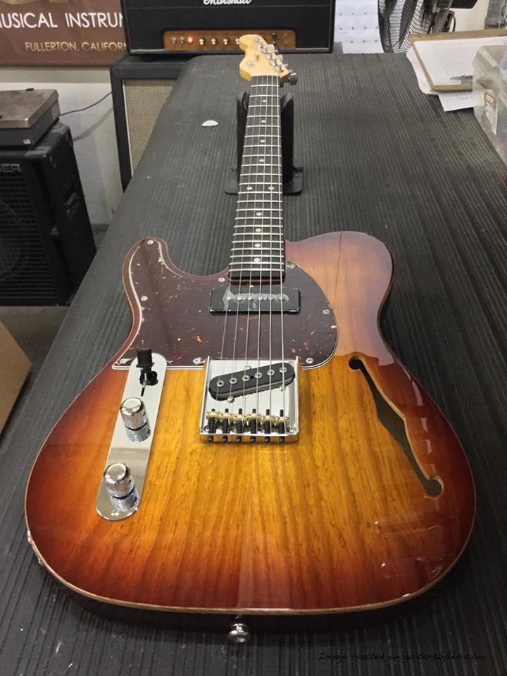Lefty AC BB 90 SH in OSTSB over swamp ash