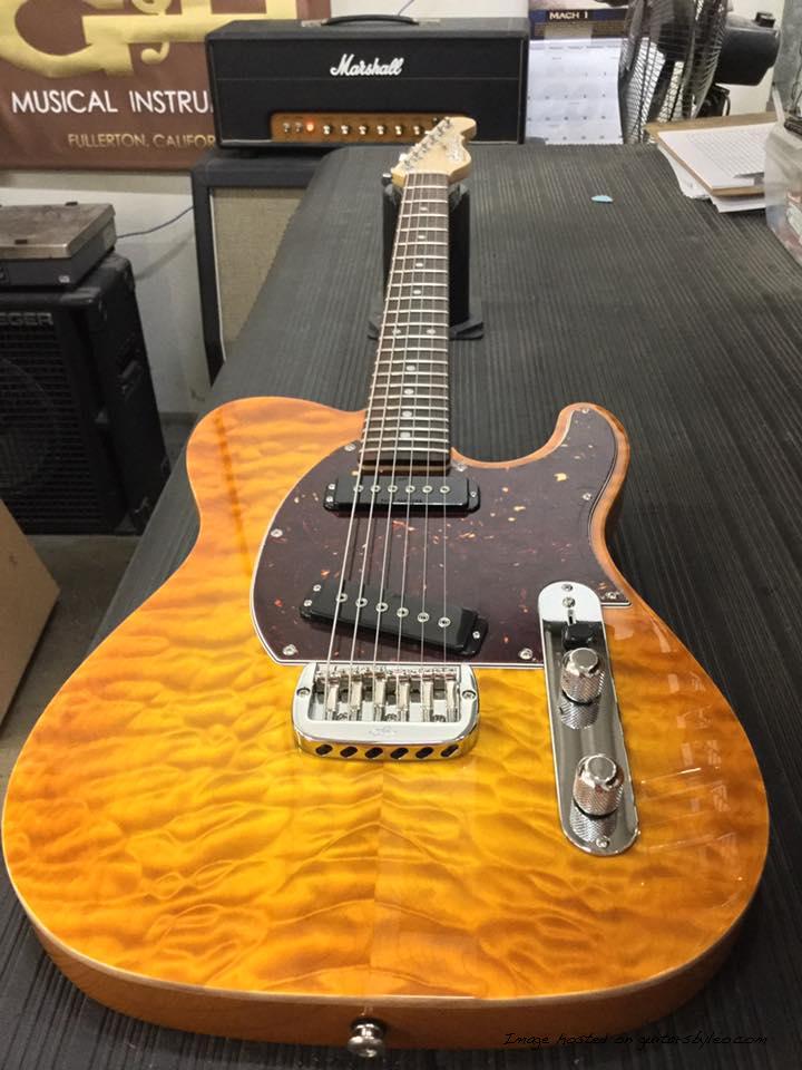 ASAT Special in Honeyburst over Quilt Maple top on swamp ash