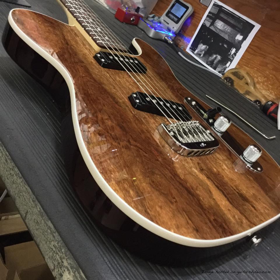 ASAT Special in Natural Gloss over Chechen on swamp ash body view