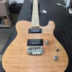 ASAT Deluxe in Natural Gloss on flame maple BE FB