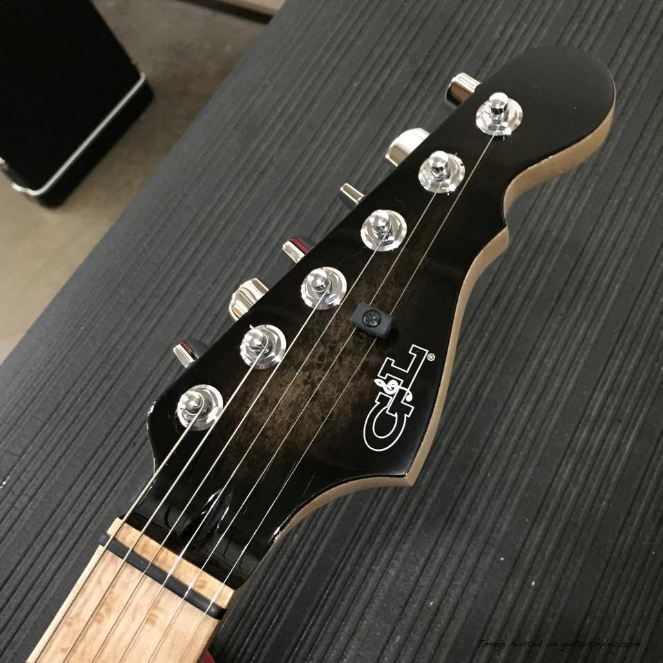 Invader Plus headstock BE neck