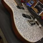ASAT Special Silver MF top Whiskey back body close up