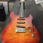 S-500 RMC in Cherryburst over flame maple on Mahogany