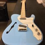 ASAT Classic TL in Himalayan Blue over mahogany
