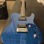 ASAT HH RMC in Clear Blue over swamp ash