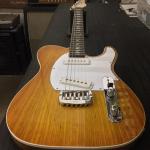 ASAT Special in Honeyburst over a swamp ash top Natural Gloss okoume back