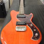 special production run Fallout in nitrocellulose lacquer Clear Orange over swamp ash