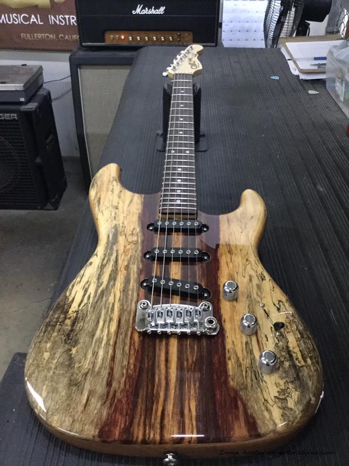 S-500 RMC in Natural Gloss over Spalted Tamarind over swamp ash