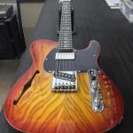 ASAT Classic Bluesboy Semi-Hollow in Cherryburst over swamp ash on a Natural Gloss black limba back CLF1705069