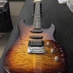 Legacy HSS RMC in Old School Tobacco Sunburst over quilt maple on okoume CLF1702030