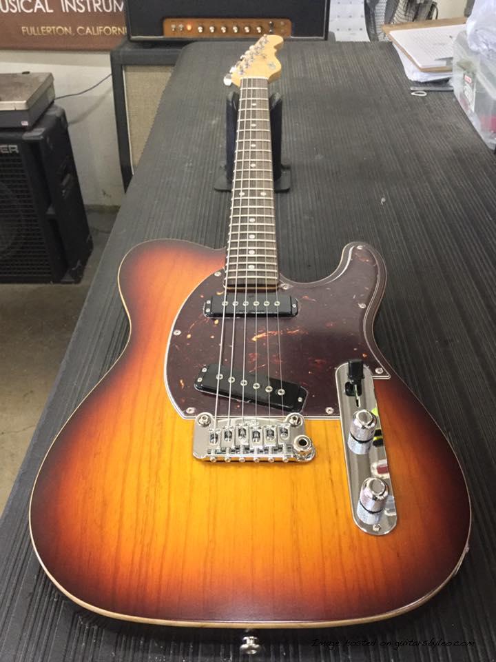 ASAT Special in 3-Tone Sunburst Frost over swamp ash CLF1703109