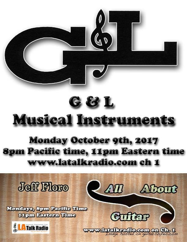 G&L on All About Guitars radio show