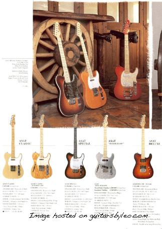1999 Japanese G&L Catalog Page 2