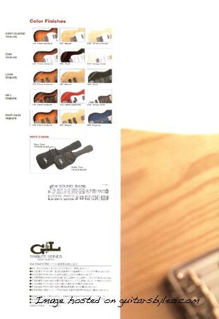 1999 Japanese "TRIBUTE" Series Catalog Page 6