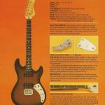 1980 G&L Catalog Page 4 Showing My Prototype F-100