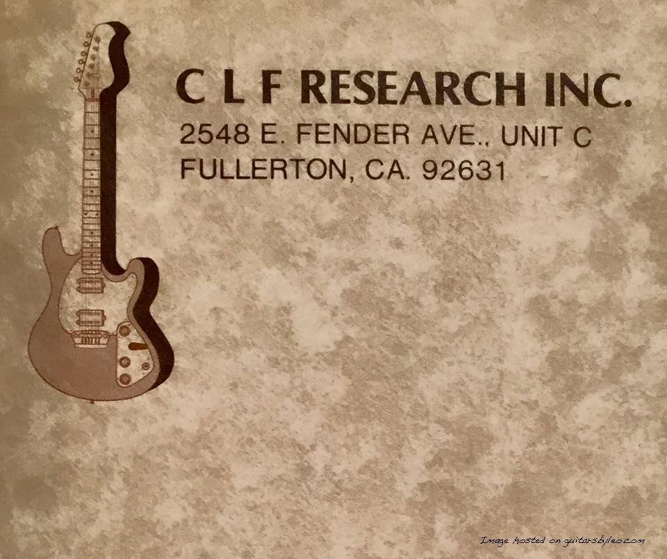 1978 CLF Research envelope
