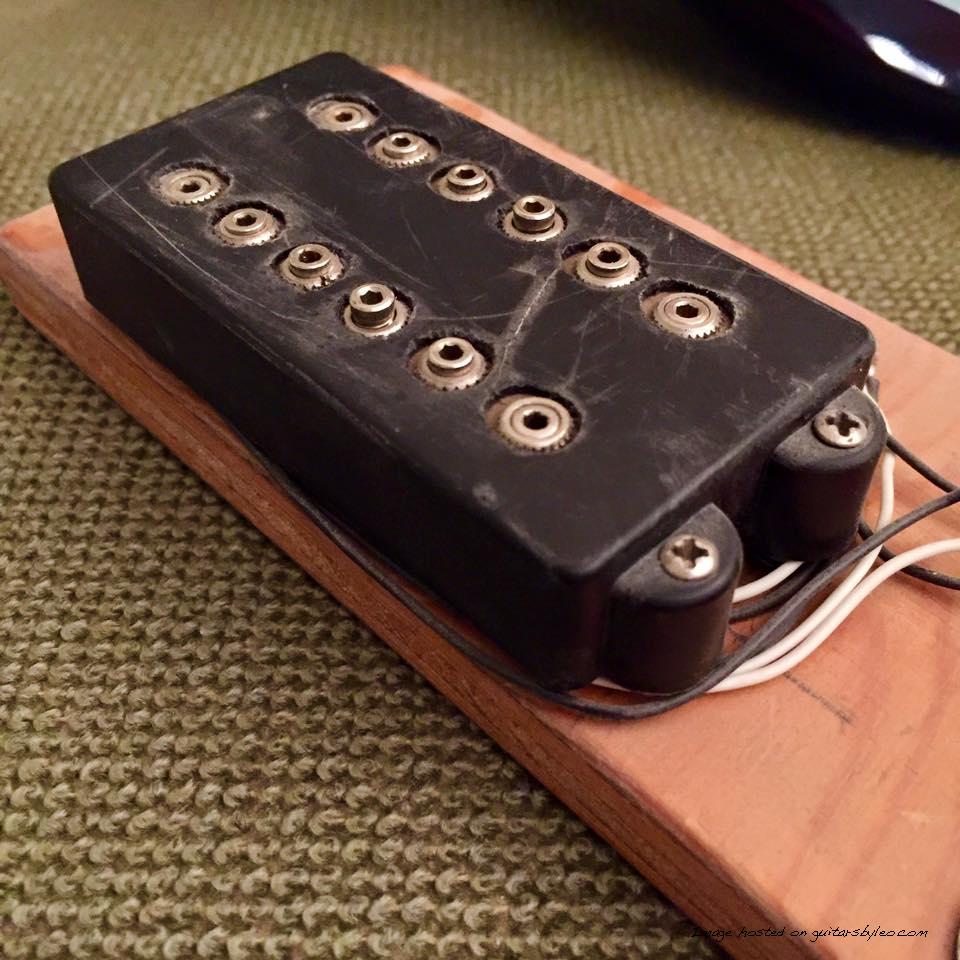 Circa 1979 prototype Magnetic Field Design guitar humbucker