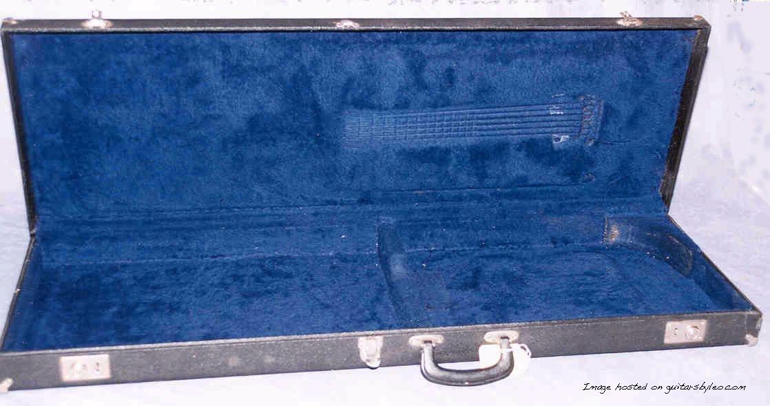 1982-84 Early Student Model Case Blue Interior