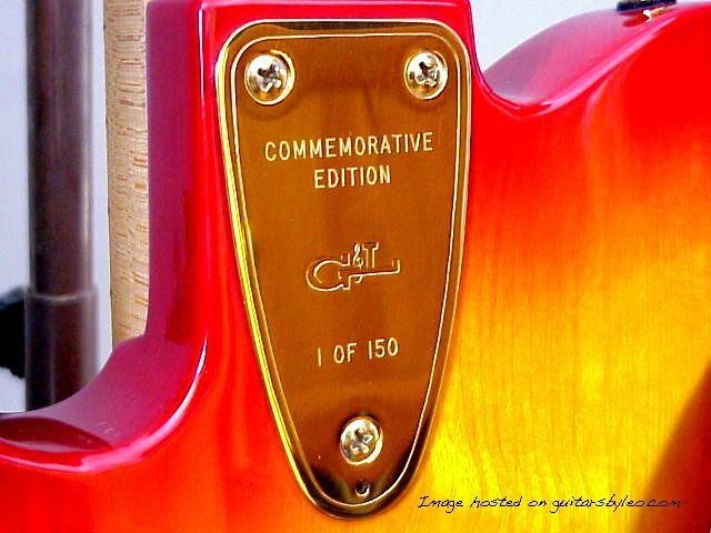 Joe Tompkins' 1991 ASAT Commemorative Bass - neckplate