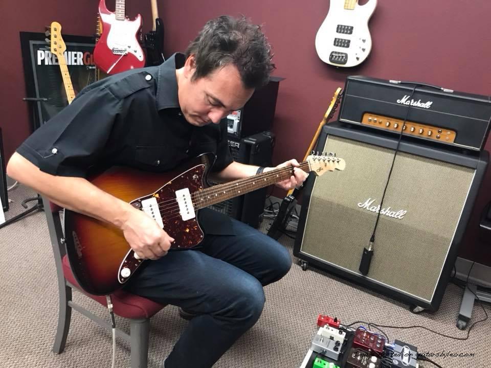 Erik Johnson checking out his new Doheny