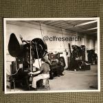 1957 photo in the Fender metal shop