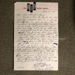 Speedy's letter