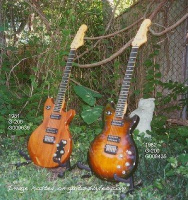 Jim DePitts' 1981 and 1982 G-200s