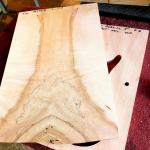 Spalted Maple drop top for Custom Shop