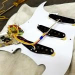 Legacy pickguard is wired