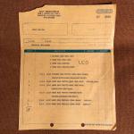  May 12, 1980 invoice for instruments produced and shipped to Music Man, Inc