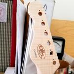  Really nice Flame Maple on this ASAT neck