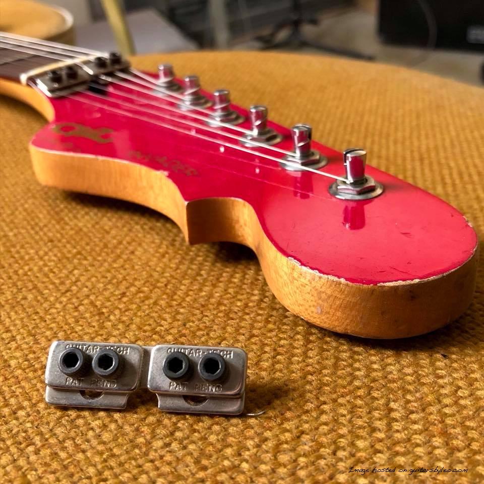 Leo Fender Guitar-Tech string lock for the 1986 Invader-1