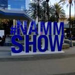 NAMM show day one. Come on by and say hello if.you here